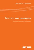 Trio avec accordéon numéro 1
violon, violoncelle, accordéon (1995)