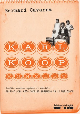 KARL KOOP KONZERT  - Pascal Contet/EOC/Daniel Kawka
création version de chambre